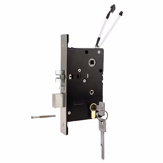 Serrure de porte d'hôtel à carte RFID électrique avec logiciel de gestion PC