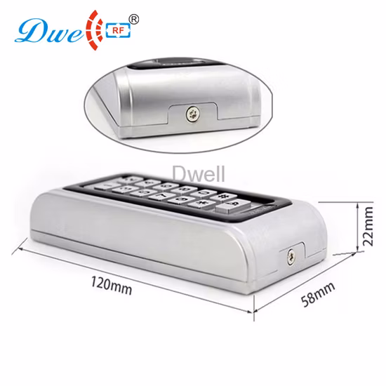 Lecteur de carte RFID à clavier autonome avec courte portée de proximité 5 cm
